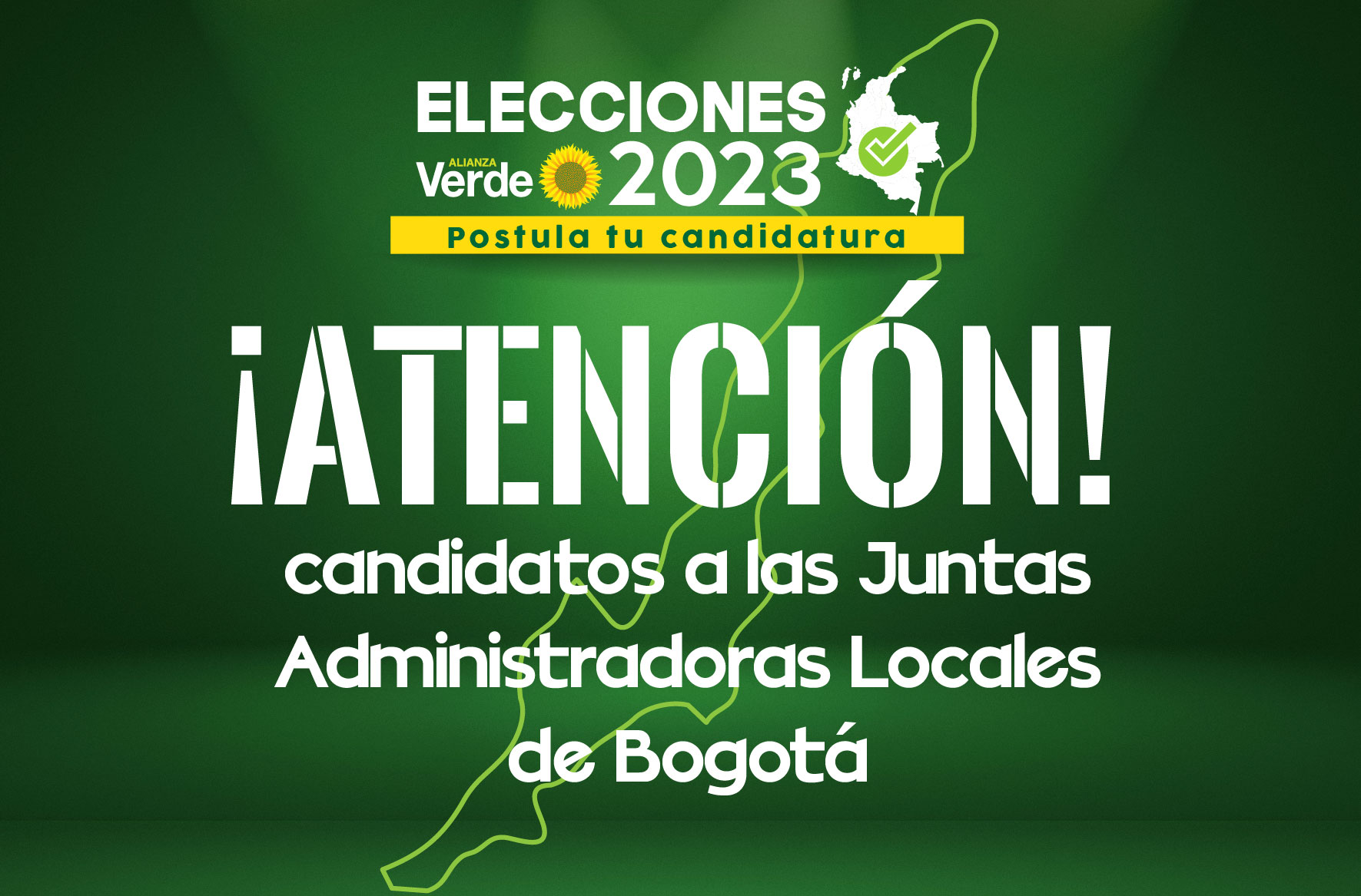 Atención candidatos a las Juntas Administradoras Locales de Bogotá