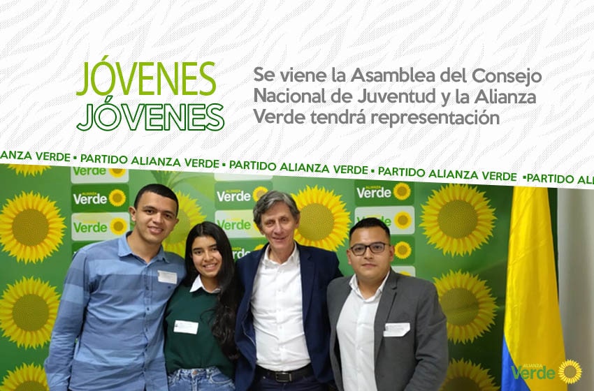 Se viene la Asamblea del Consejo Nacional de Juventud y la Alianza Verde tendrá representación