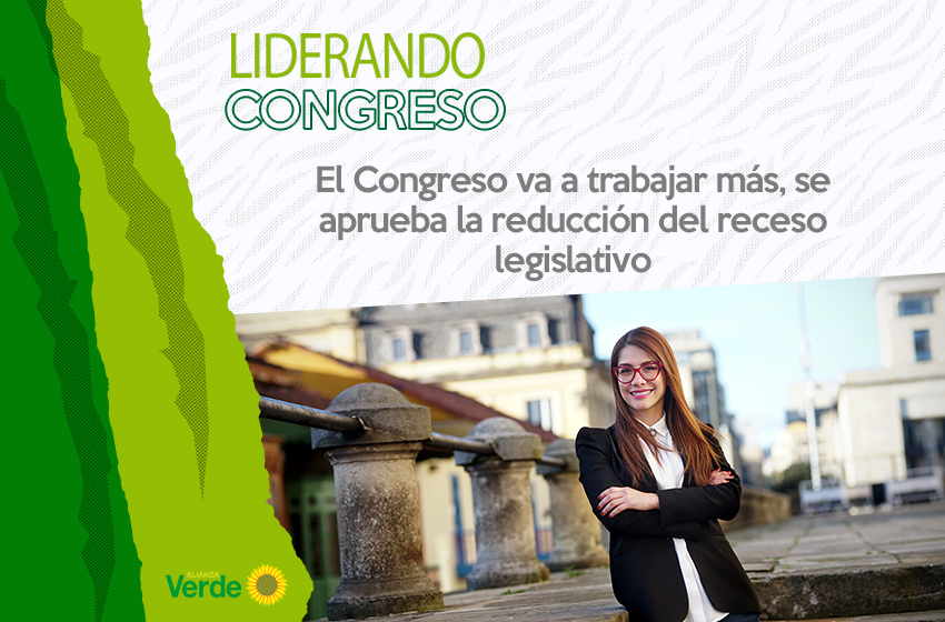 ¡Histórico! El Congreso va a trabajar más: se aprueba en último debate la reducción de su receso legislativo