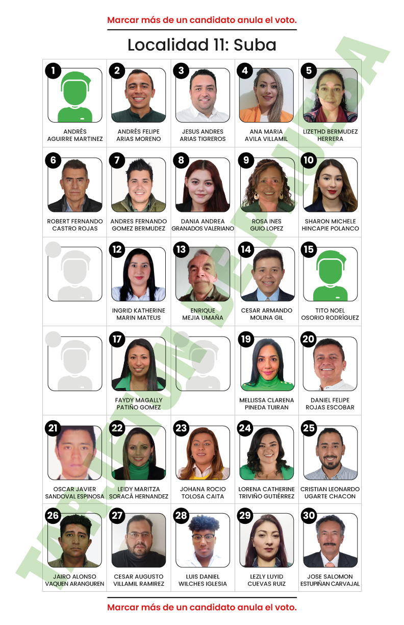 Conoce el tarjetón de la Consulta Popular Verde Image